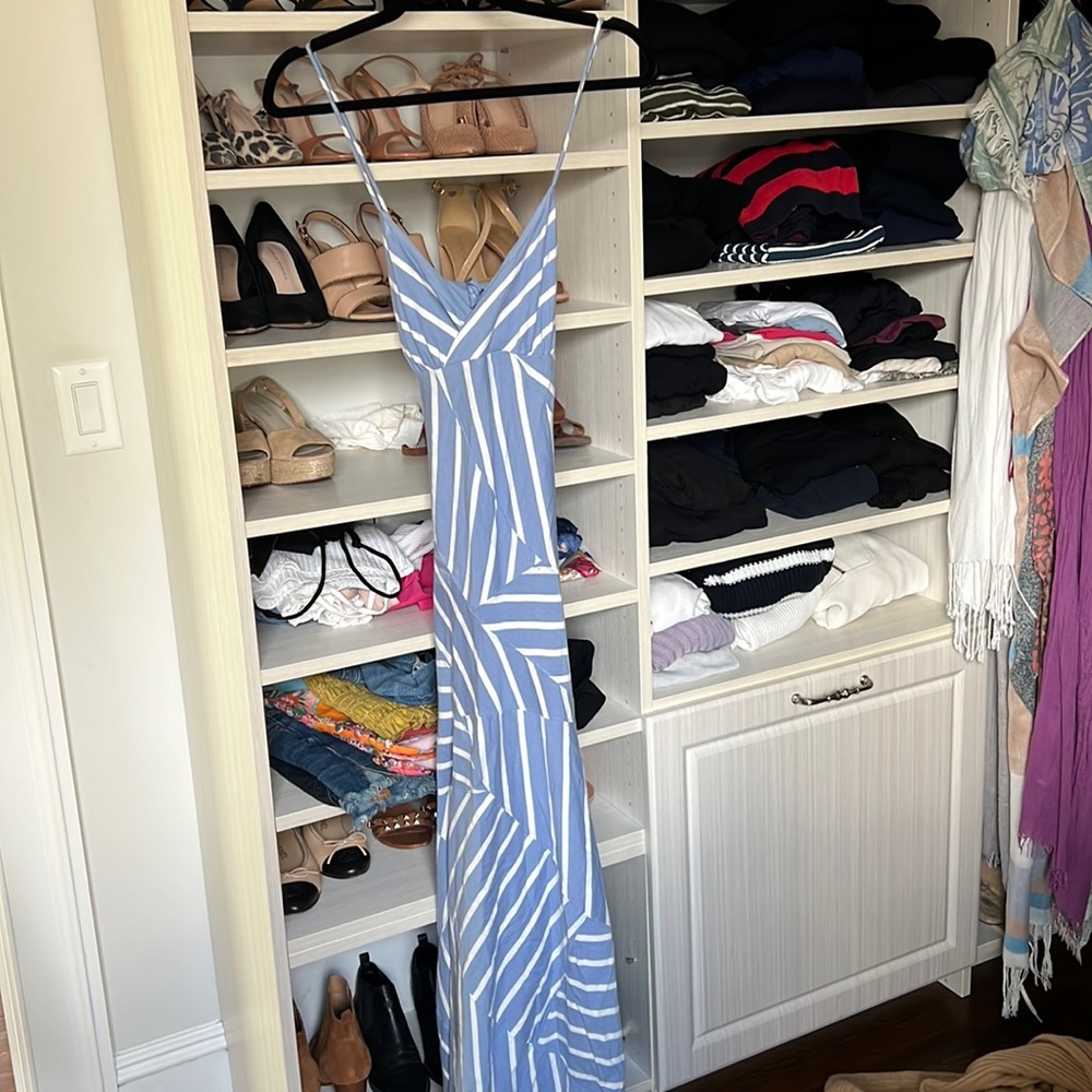 Ralph Lauren rugby striped maxi